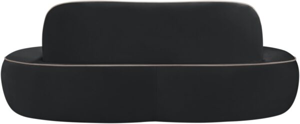 Swerve 77" Velvet Upholstered Loveseat