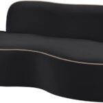 Swerve 77" Velvet Upholstered Loveseat