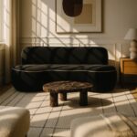 Swerve 101" Velvet Upholstered Sofa