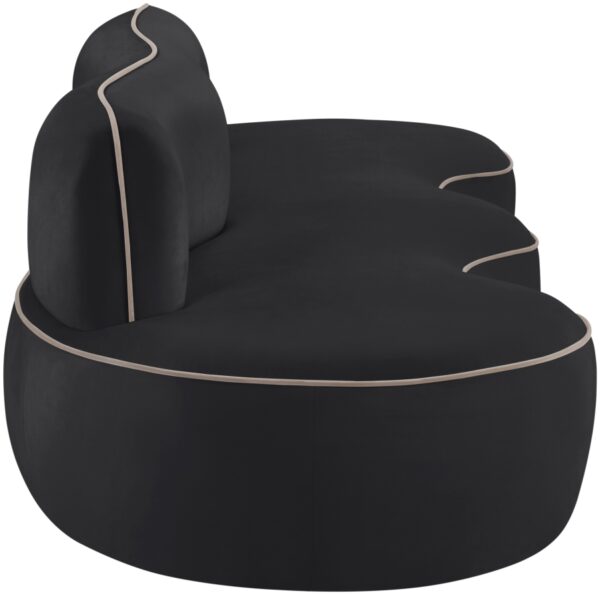 Swerve 101" Velvet Upholstered Sofa