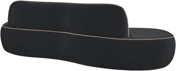 Swerve 101" Velvet Upholstered Sofa