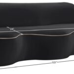 Swerve 101" Velvet Upholstered Sofa