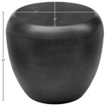 Capsule Aluminum End / Side Table