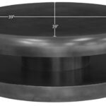 Jamison Iron Coffee Table