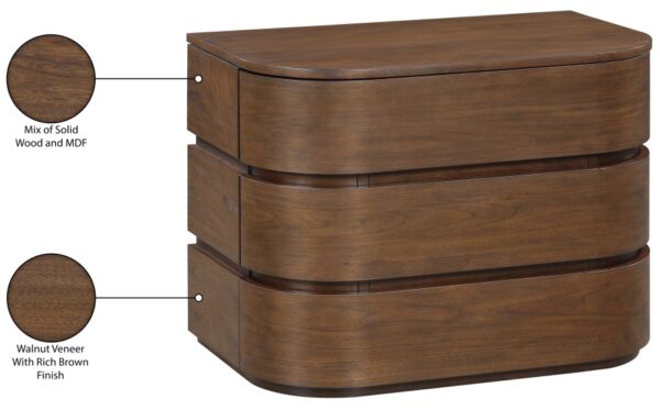 Annalise Solid Wood Nightstand
