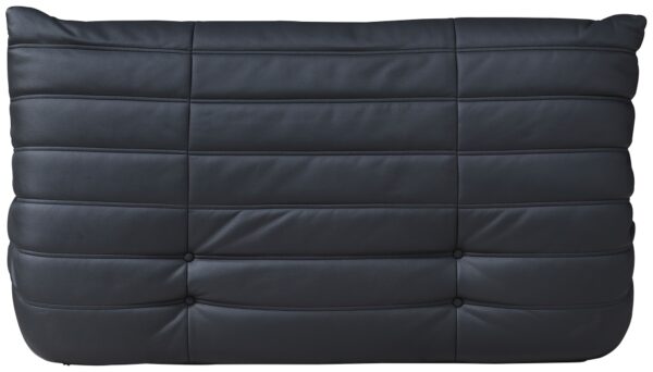 Relax 54.75" Vegan Leather Upholstered Loveseat