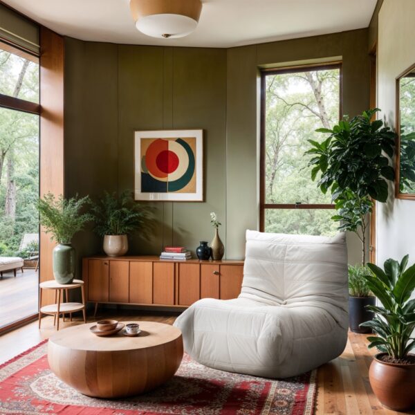 Relax Velvet Upholstered Chair