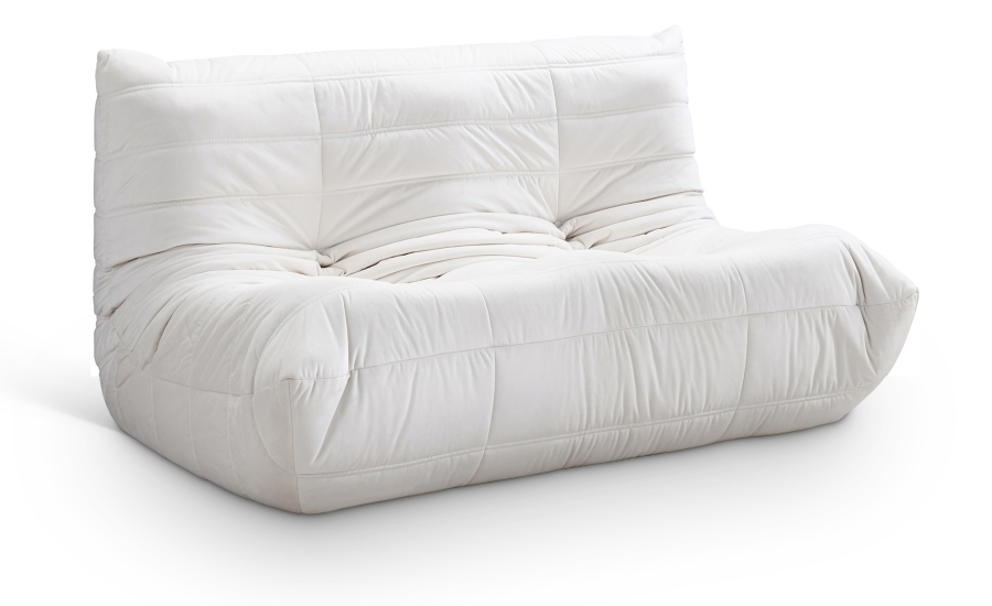 Relax 54.75" Velvet Upholstered Loveseat