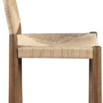 Bohemia Woven Seagrass Cord And Solid Wood Dining Chair