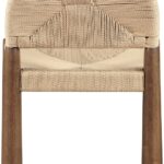 Bohemia Woven Seagrass Cord And Solid Wood Dining Chair
