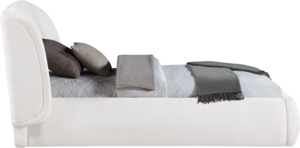 Sandro Chenille Fabric Upholstered Twin Bed