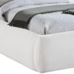 Sandro Chenille Fabric Upholstered Twin Bed