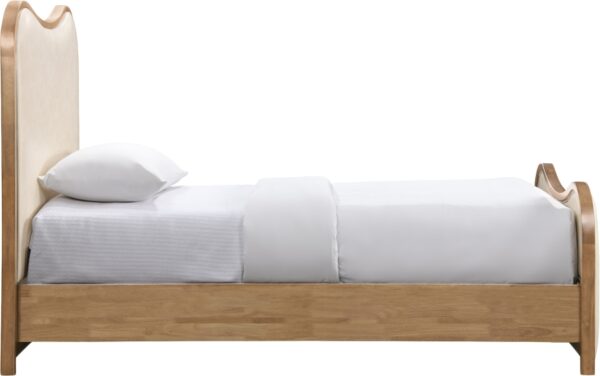 Arvada Vegan Leather Upholstered Twin Bed
