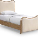 Arvada Vegan Leather Upholstered Bed