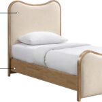 Arvada Vegan Leather Upholstered Bed