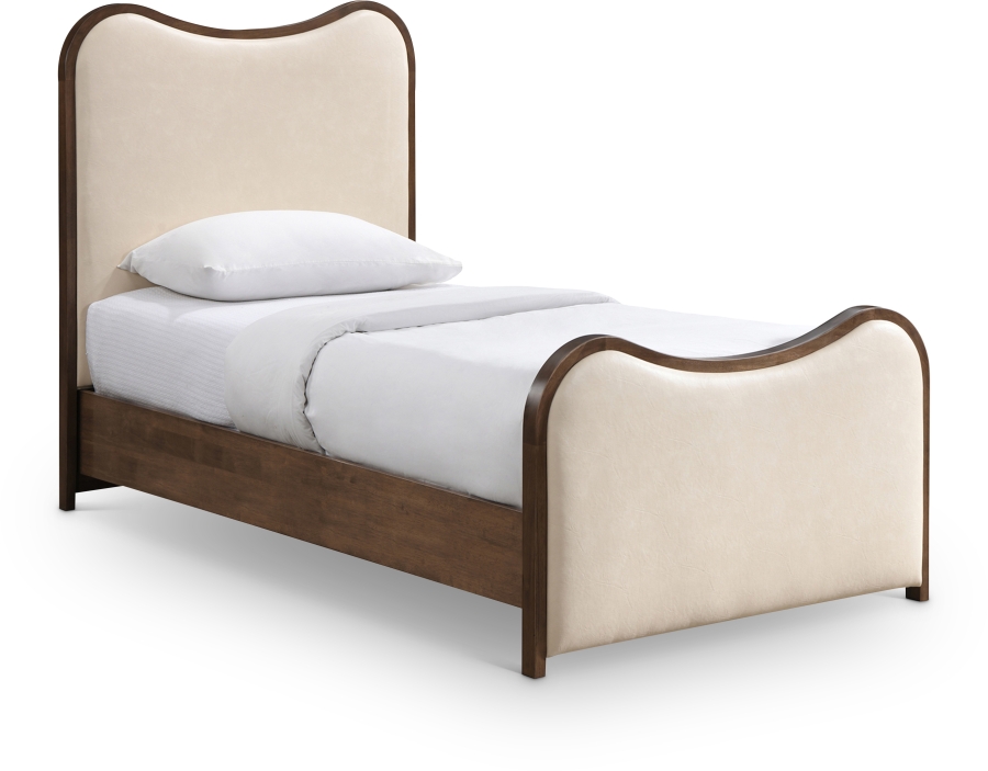 Arvada Vegan Leather Upholstered Bed