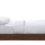Arvada Linen Textured Fabric Upholstered Bed