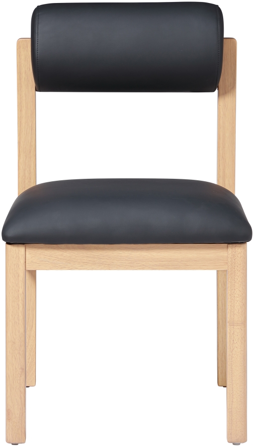 Roundhill Vegan Leather Upholstered Dining Chair