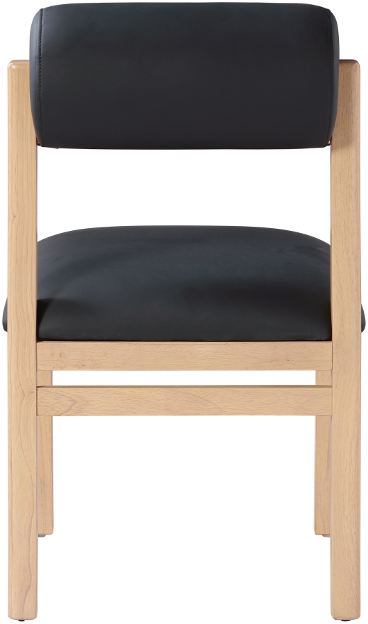 Roundhill Vegan Leather Upholstered Dining Chair