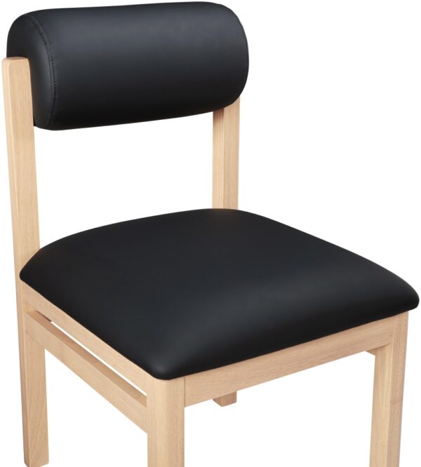 Roundhill Vegan Leather Upholstered Dining Chair