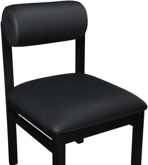 Roundhill Vegan Leather Upholstered Dining Chair