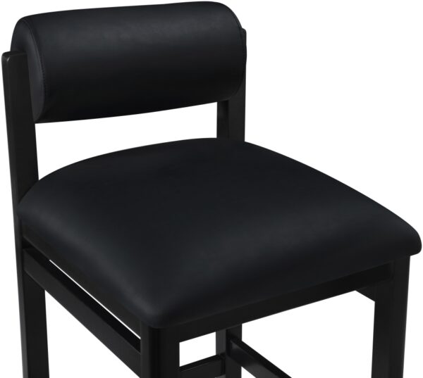 Roundhill Vegan Leather Upholstered Counter Stool