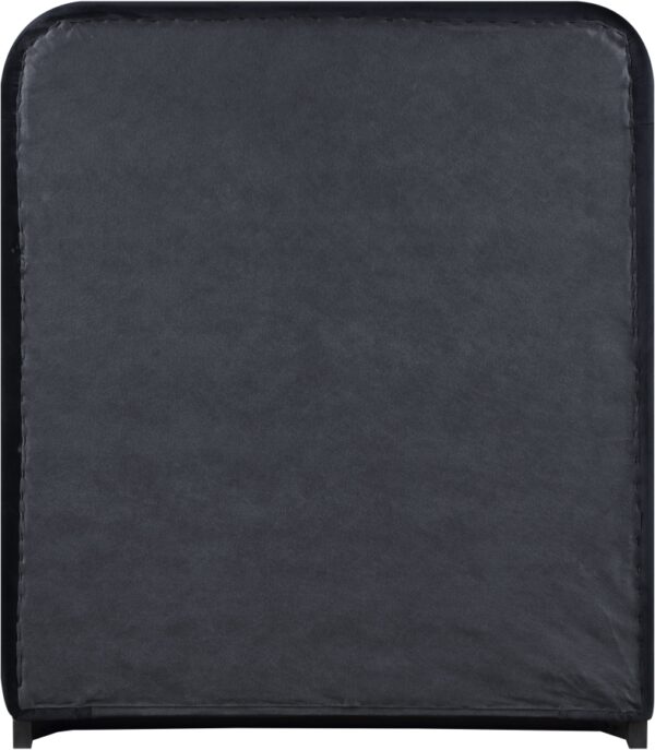 Rava Velvet Upholstered Twin Bed