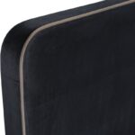 Rava Velvet Upholstered Twin Bed