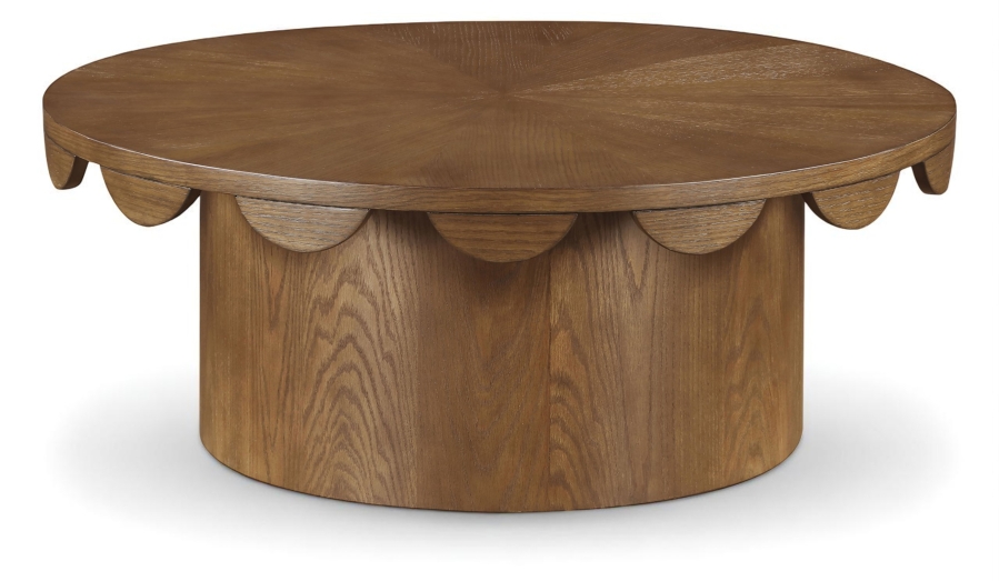 Dahlia Oak Veneer Coffee Table