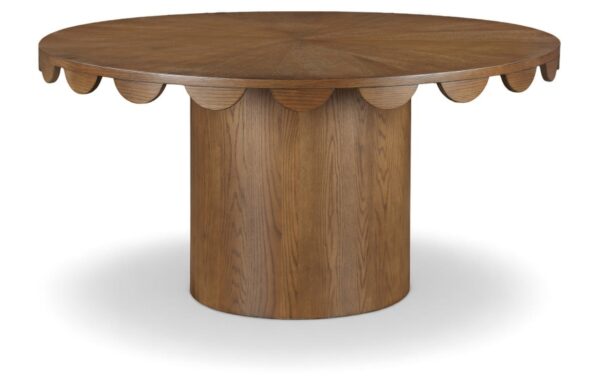 Dahlia 60" Oak Veneer Dining Table