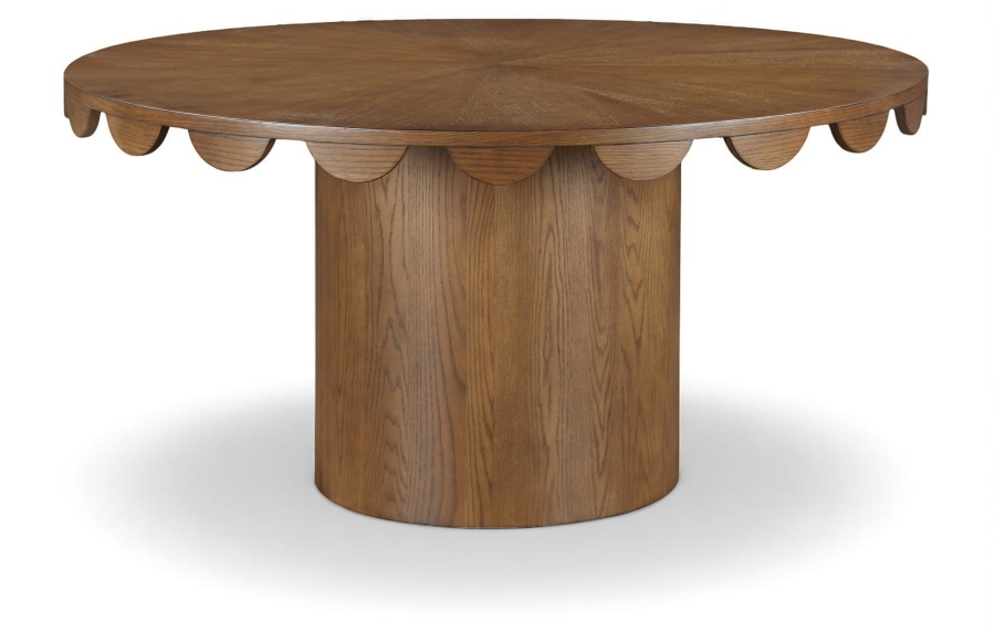 Dahlia 60" Oak Veneer Dining Table