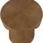 Dahlia Oak Veneer End Table