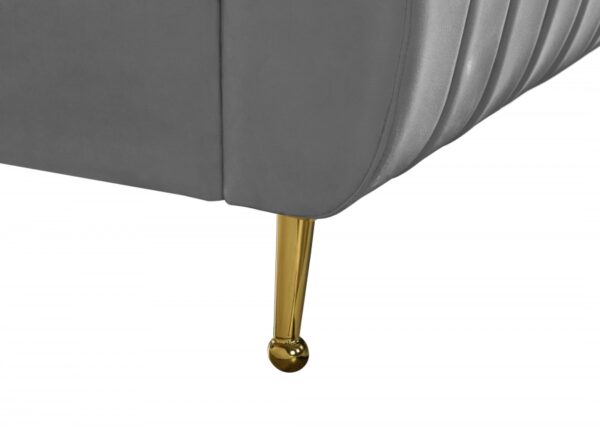 Zara Velvet Upholstered Bed