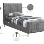 Zara Velvet Upholstered Bed