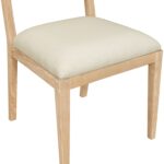 Avon Linen Textured Performance Fabric Dining Side Chair