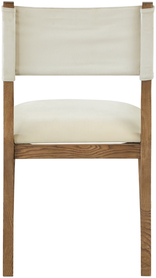Avon Linen Textured Performance Fabric Dining Side Chair