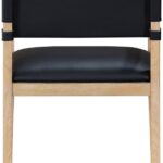 Avon Vegan Leather Dining Arm Chair