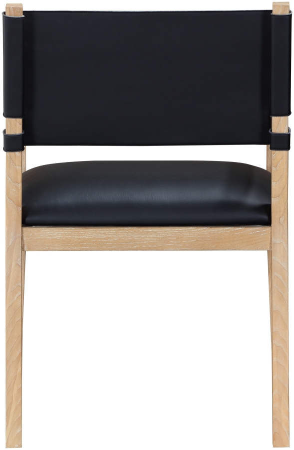 Avon Vegan Leather Dining Arm Chair