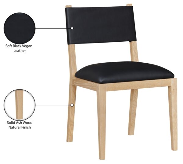 Avon Vegan Leather Dining Side Chair