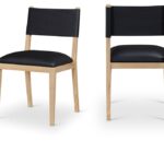 Avon Vegan Leather Dining Side Chair