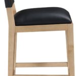 Avon Vegan Leather Counter Stool