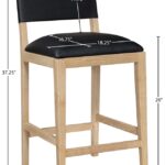 Avon Vegan Leather Counter Stool