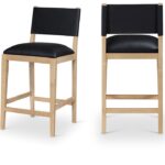 Avon Vegan Leather Counter Stool