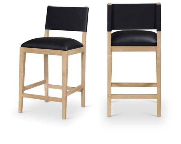 Avon Vegan Leather Counter Stool