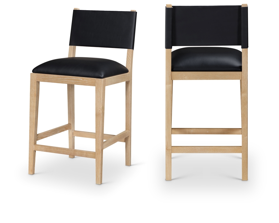 Avon Vegan Leather Counter Stool