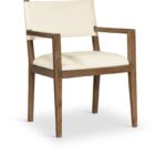 Avon Vegan Leather Dining Arm Chair