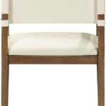 Avon Vegan Leather Dining Arm Chair
