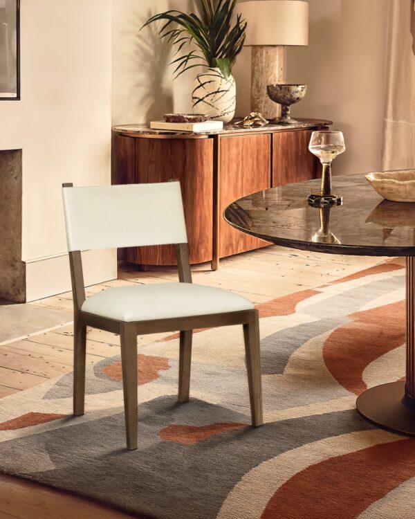 Avon Vegan Leather Dining Side Chair