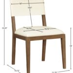 Avon Vegan Leather Dining Side Chair