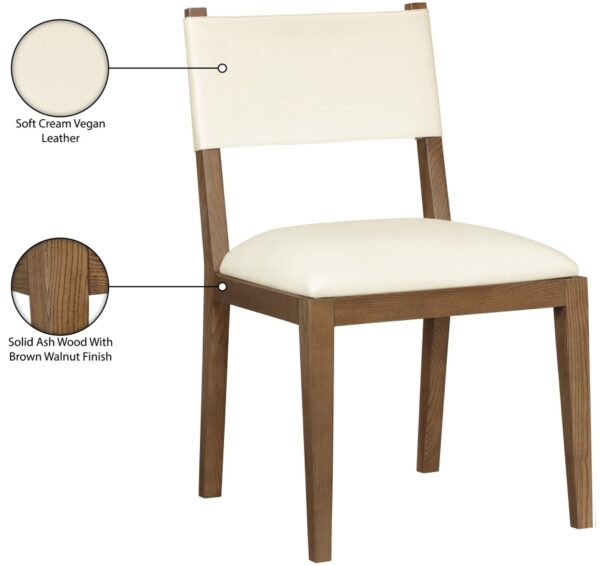 Avon Vegan Leather Dining Side Chair